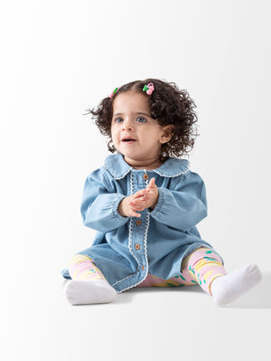 Ninos Kids storeFashion 2PCS Jeans Setطقم خروجGeneric