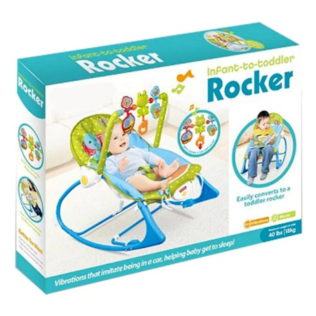 Ninos Kids storeInfant To Toddler RockerBouncer كرسى هزازGeneric