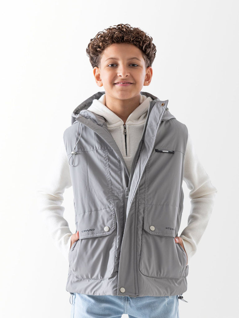 Ninos Kids storeHooded Puffer VestJacketsNINOS