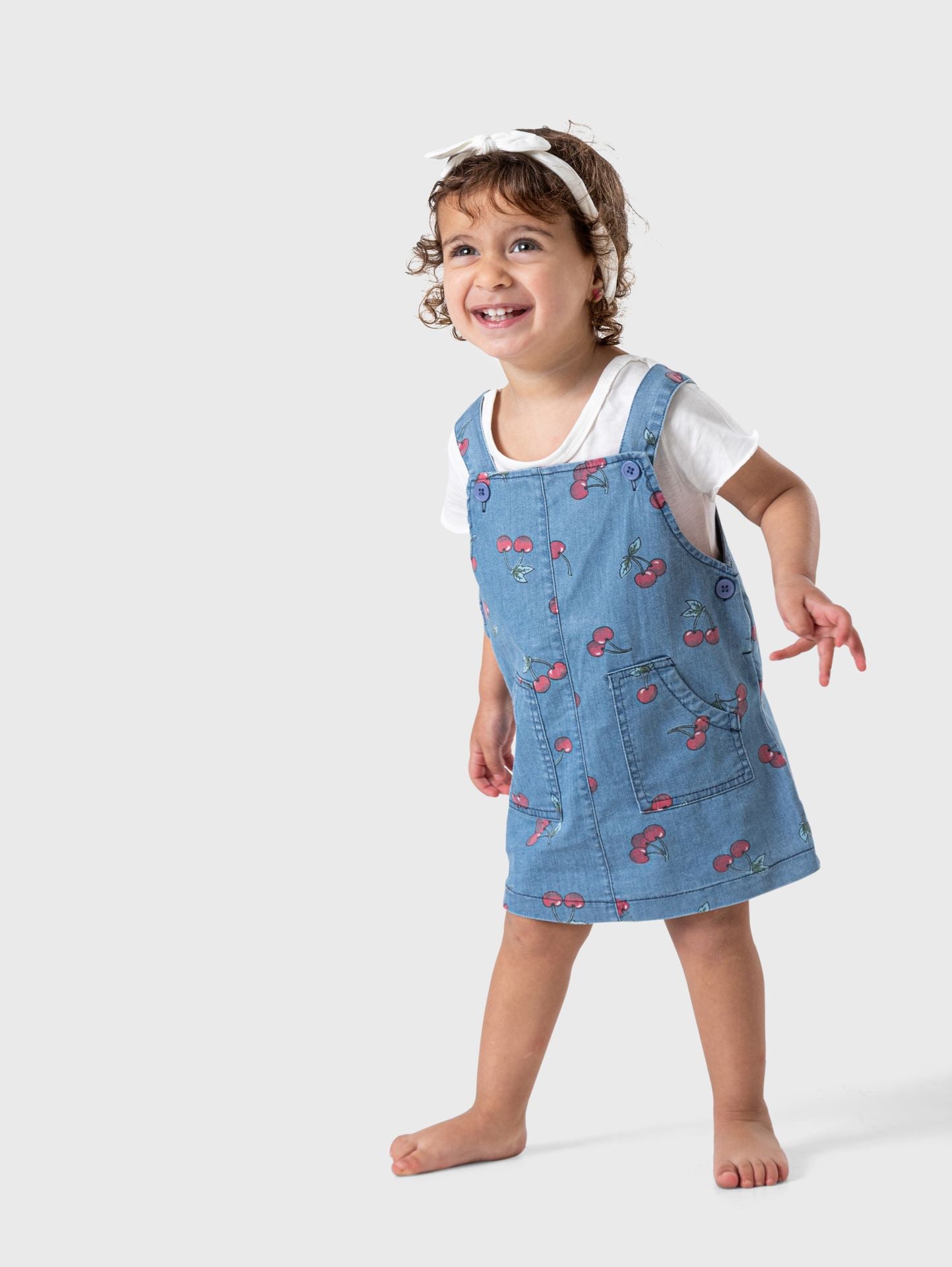 Ninos Kids storeCherry 3PCS Jeans DressØ·Ù‚Ù… Ø®Ø±ÙˆØ¬Generic