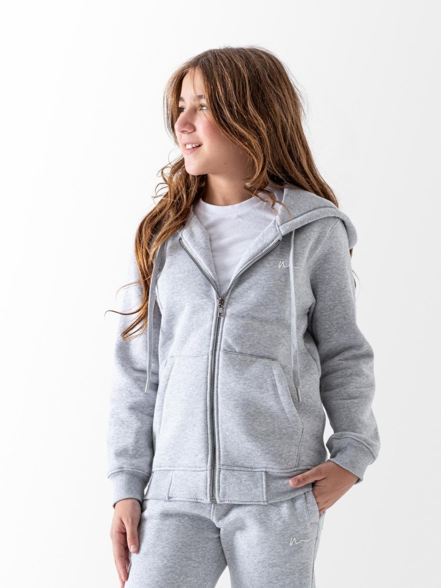 Ninos Kids storeUnisex Grey Zip SweatshirtZip sweetshirtNINOS