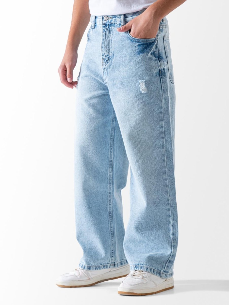 Ninos Kids storeBoys' Light Denim Wide Leg JeansJeans pantsNINOS
