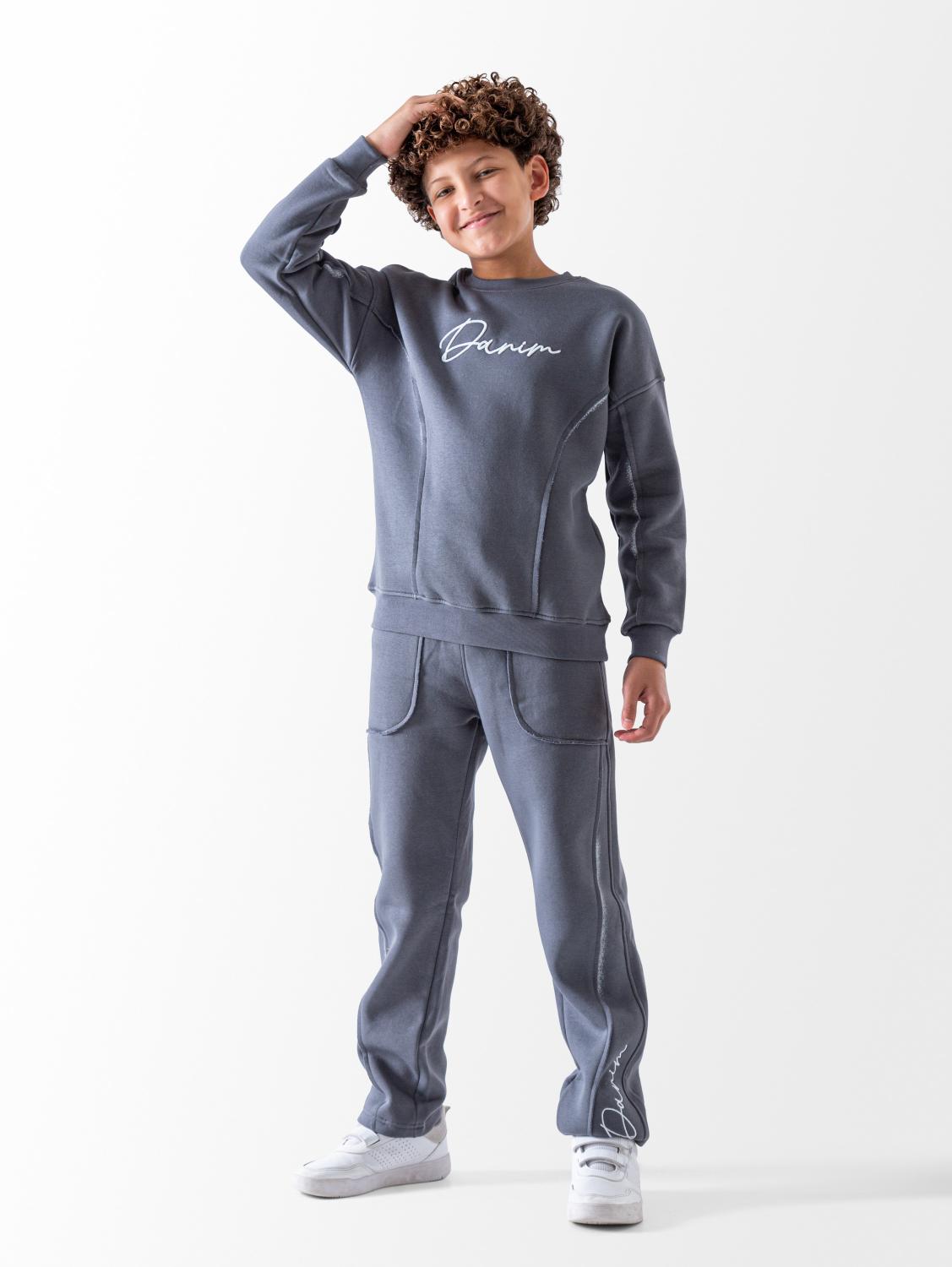 Ninos Kids storeBoys' Grey Danim 2-Piece Pyjama SetPajamasGROUP FIVE
