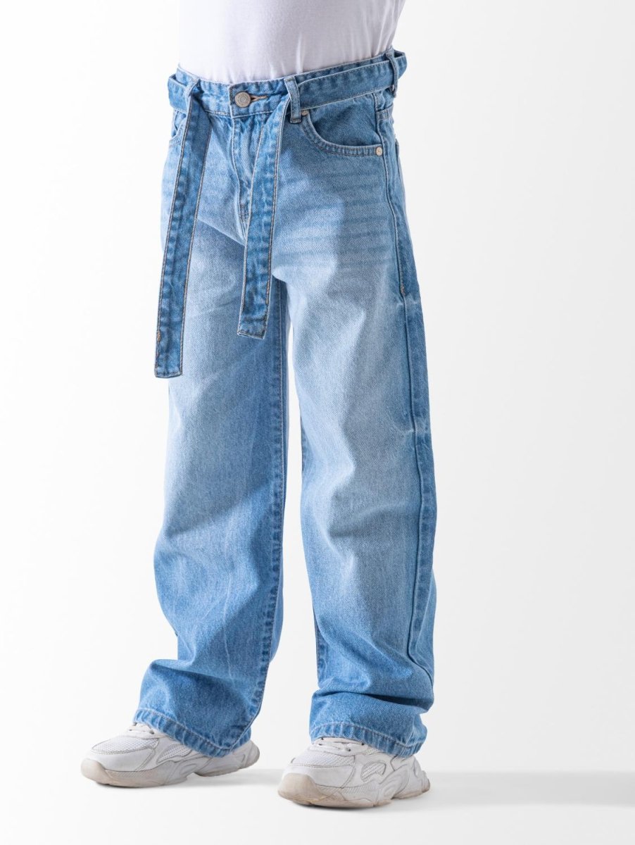 Ninos Kids storeBoys' Light Denim Wide Leg JeansJeans pantsNINOS