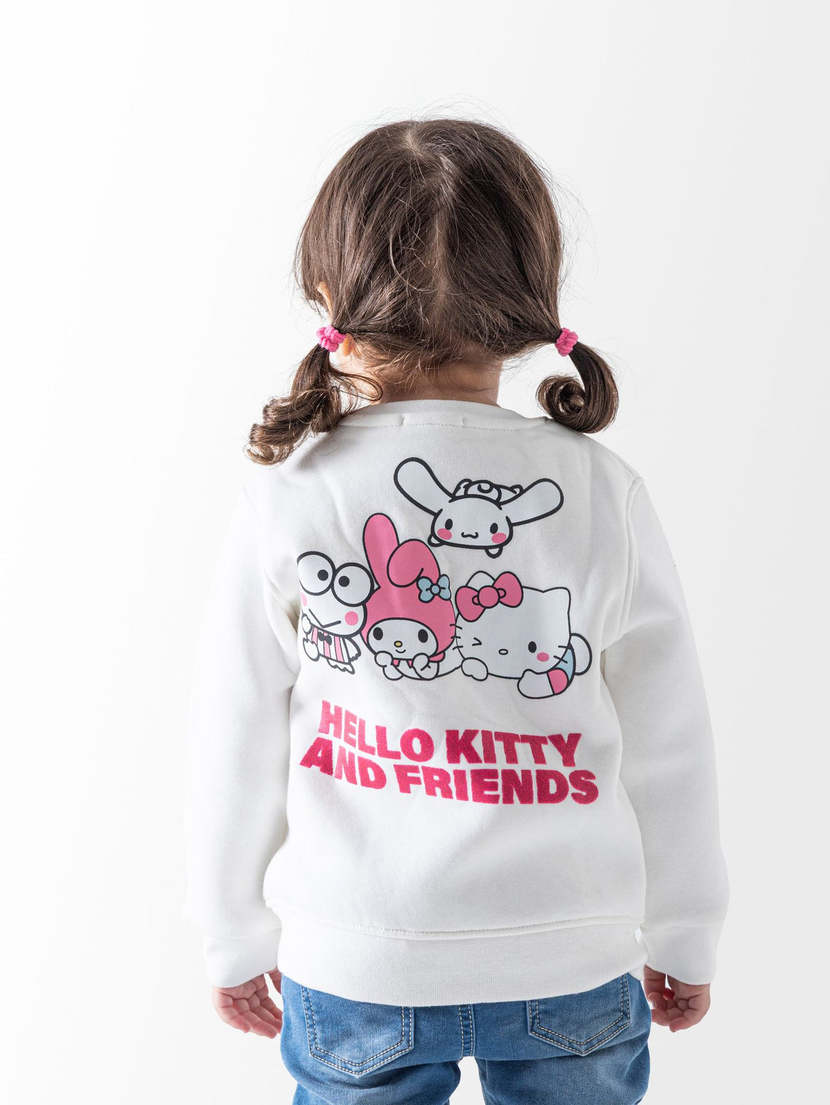 Ninos Kids storeBaby Girls' Off-White Hello Kitty SweatshirtSweatshirtsNINOS