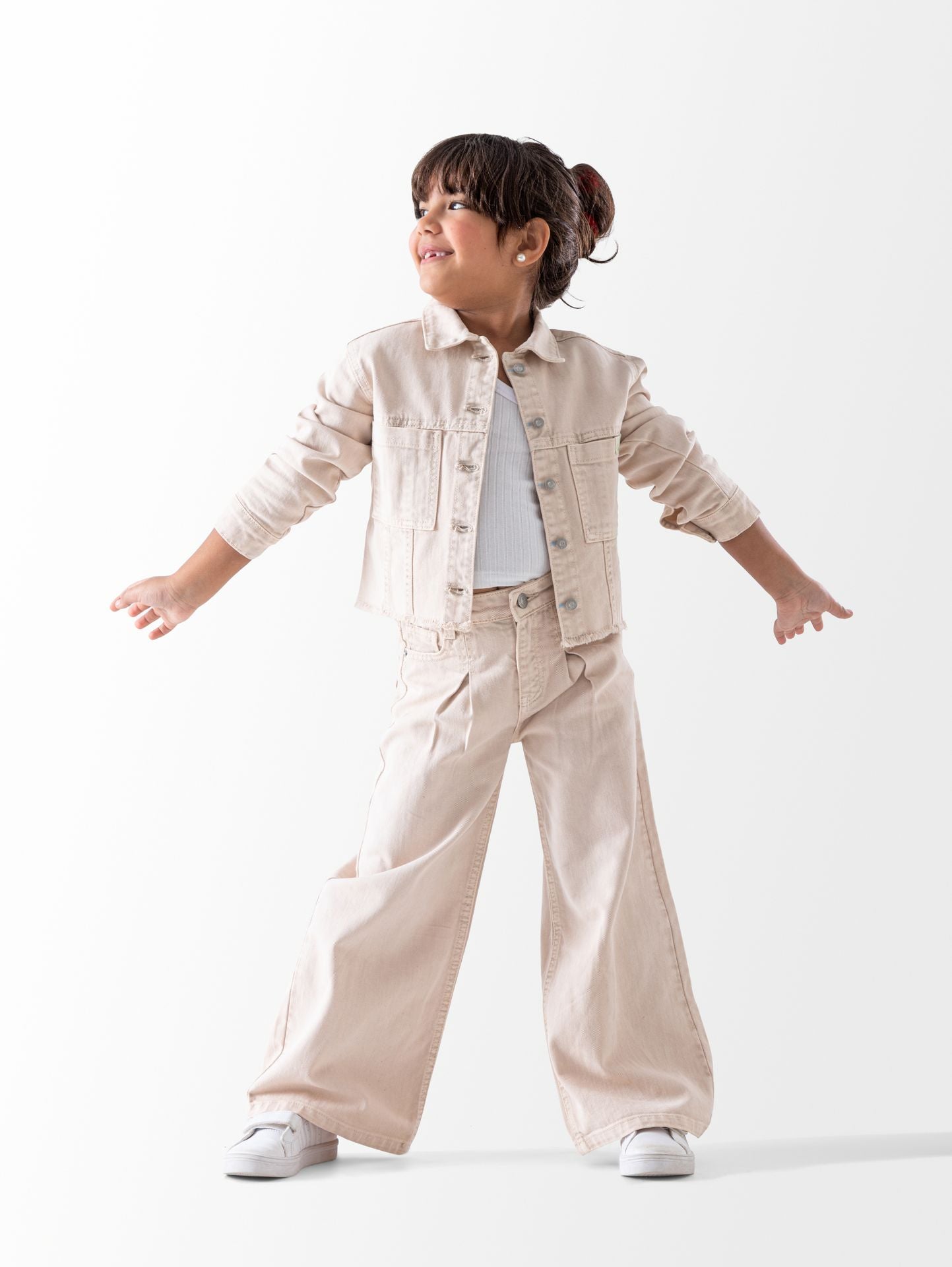 Gabardine Pants Set