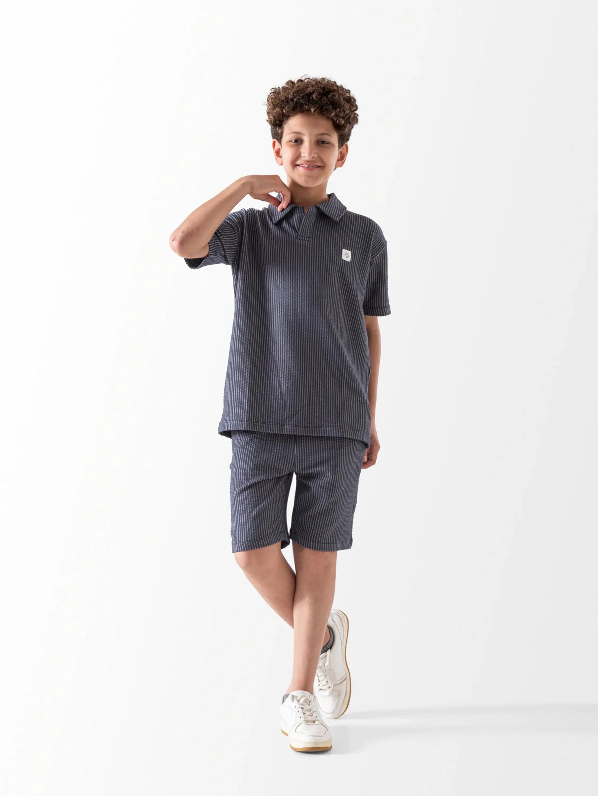 Ninos Kids storeStriped Short Setطقم خروجA9.Store