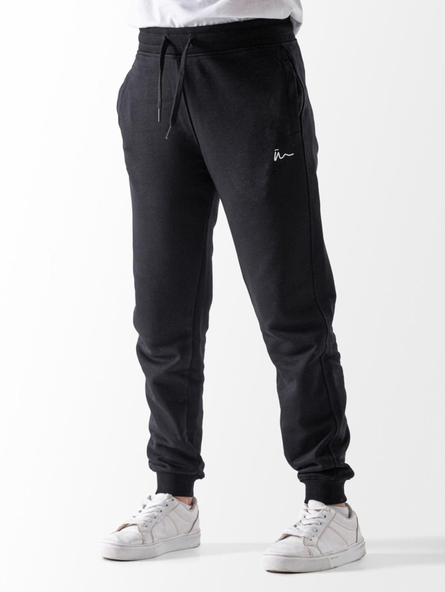 Ninos Kids storeUnisex Black Basic Lightweight SweatpantssweatpantsNINOS