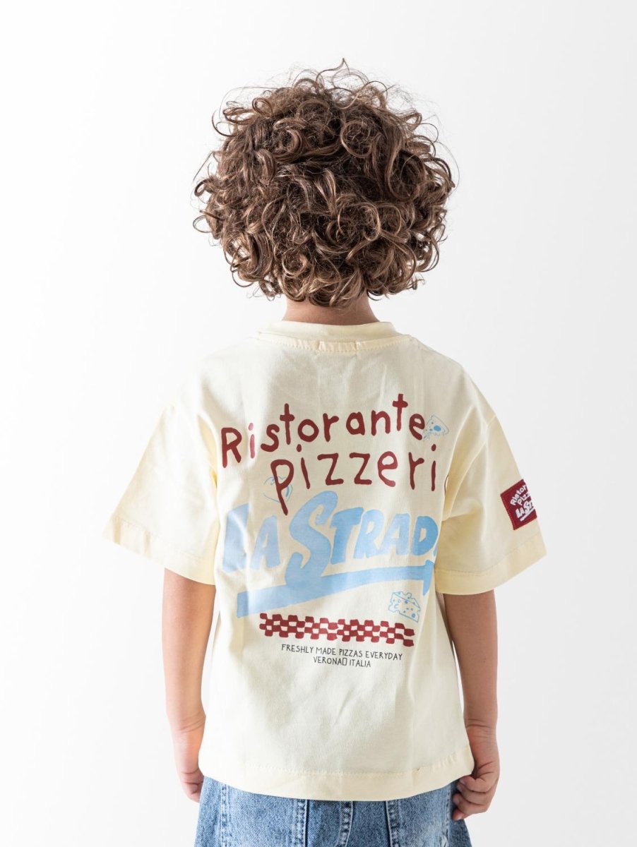 Ninos Kids storeBoys' Yellow La Strade T-ShirtT-ShirtsNINOS