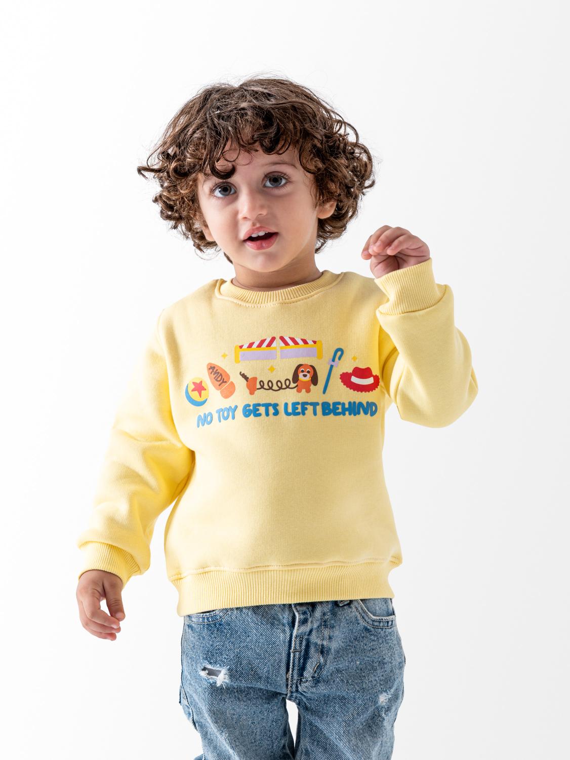 Ninos Kids storeBoys' Yellow No Toy SweatshirtSweatshirtsNINOS