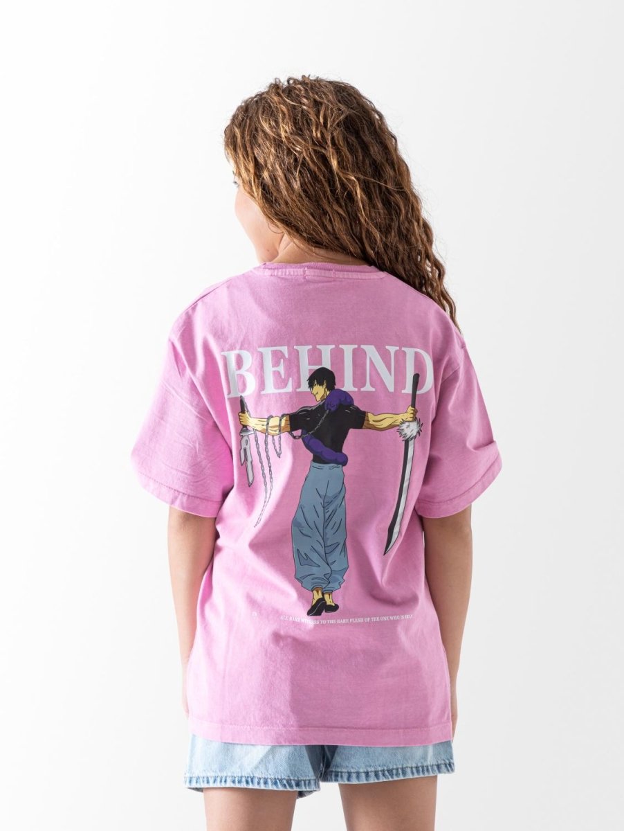 Ninos Kids storeGirls' Pink Japanese T-ShirtT-ShirtsNINOS
