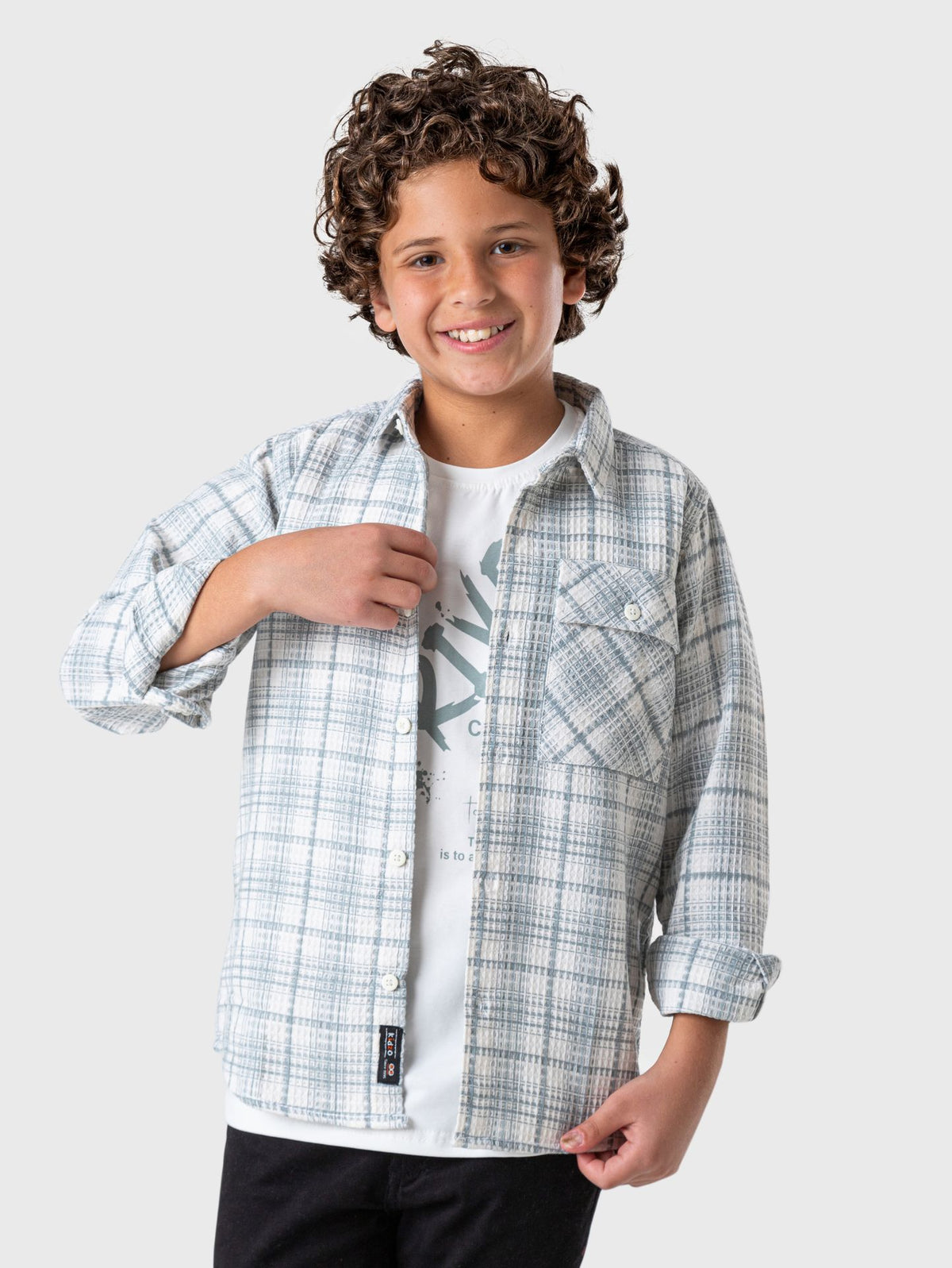 Ninos Kids storeChecks ShirtBoy ShirtsKIDZO