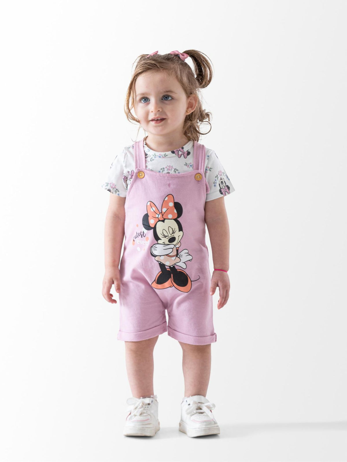 Ninos Kids storeMinnie 2PCS ShortallØ·Ù‚Ù… Ù‚Ø·Ø¹ØªÙŠÙ†Generic