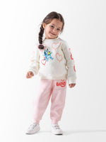 Ninos Kids storeBaby Girls' Off-White Bluey 2-Piece Pyjama SetPajamasNINOS