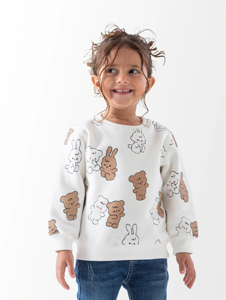 Rabbite and Beer Sweatshirt