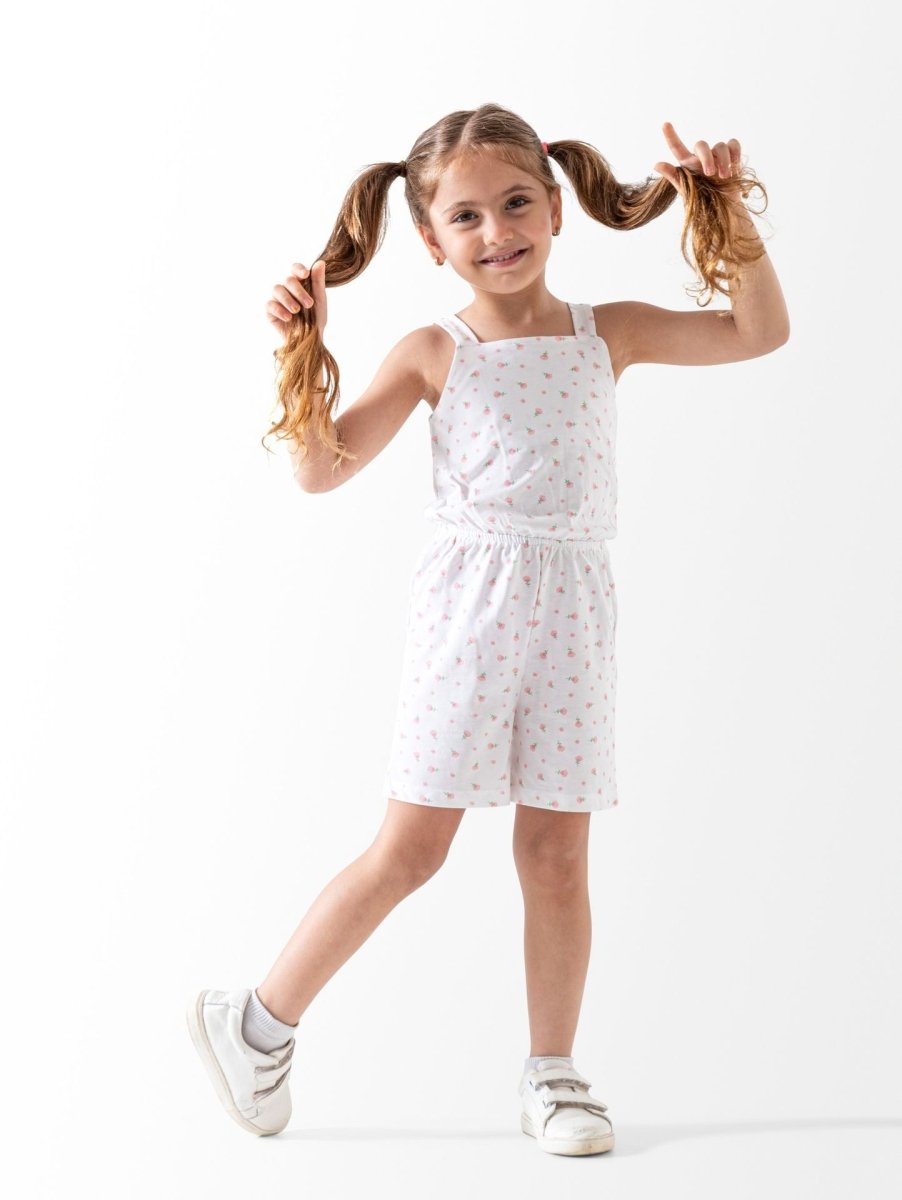 Ninos Kids storeFlowers JumpsuitOverallsNINOS
