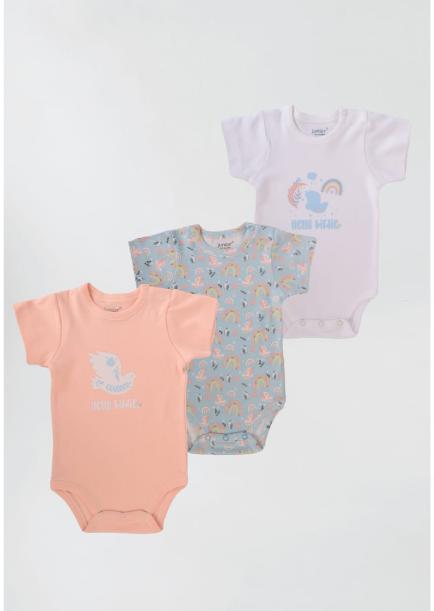 Ninos Kids storeHello 3 PCS Half Body SuitBodysuitsJUNIOR