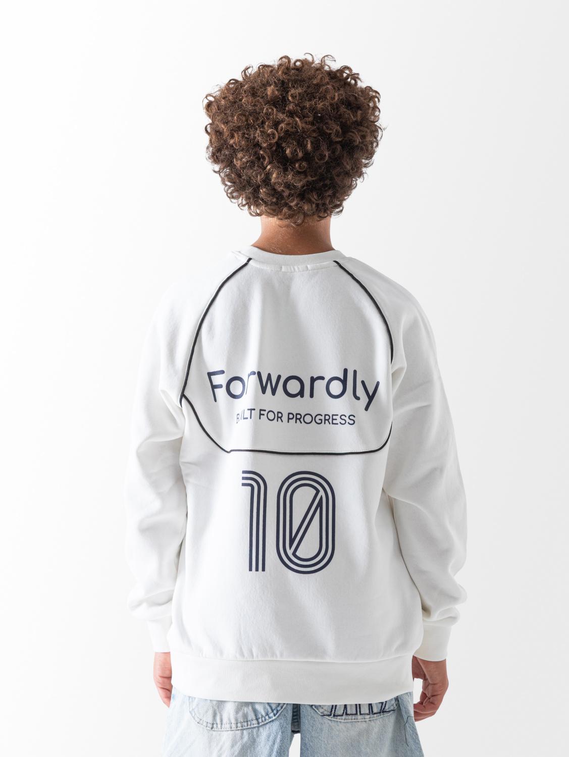 Ninos Kids storeBoys' White Forwarding SweatshirtSweatshirtsNINOS