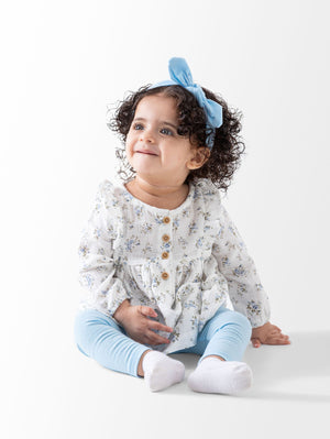 Ninos Kids storeFloral 3PCS Dressطقم خروجGeneric