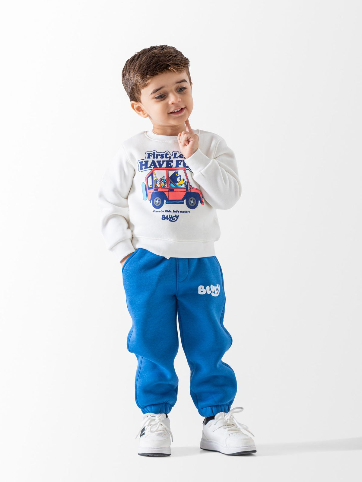 Ninos Kids storeBaby Boys' Off-White Have fun 2-Piece Pyjama SetPajamasNINOS