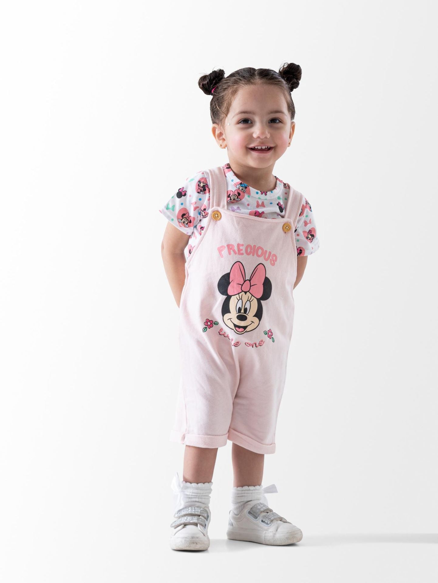 Ninos Kids storeMinnie 2PCS Shortallطقم قطعتينGeneric