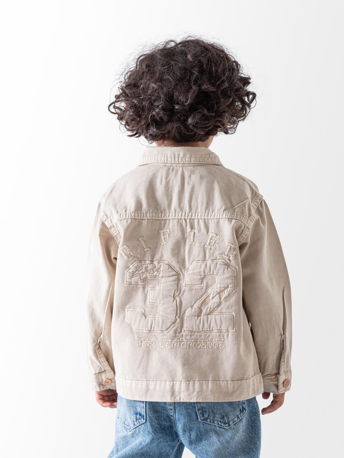 Ninos Kids storeBoys' Beige Gabardine JacketJacketsNINOS
