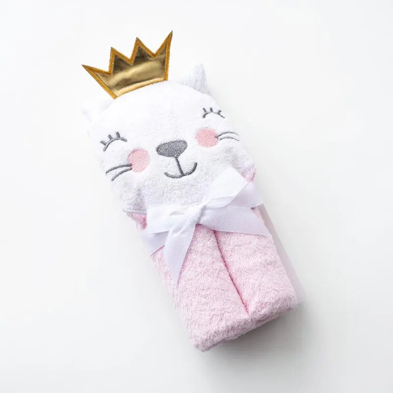 Cat Princess Hooded Towel