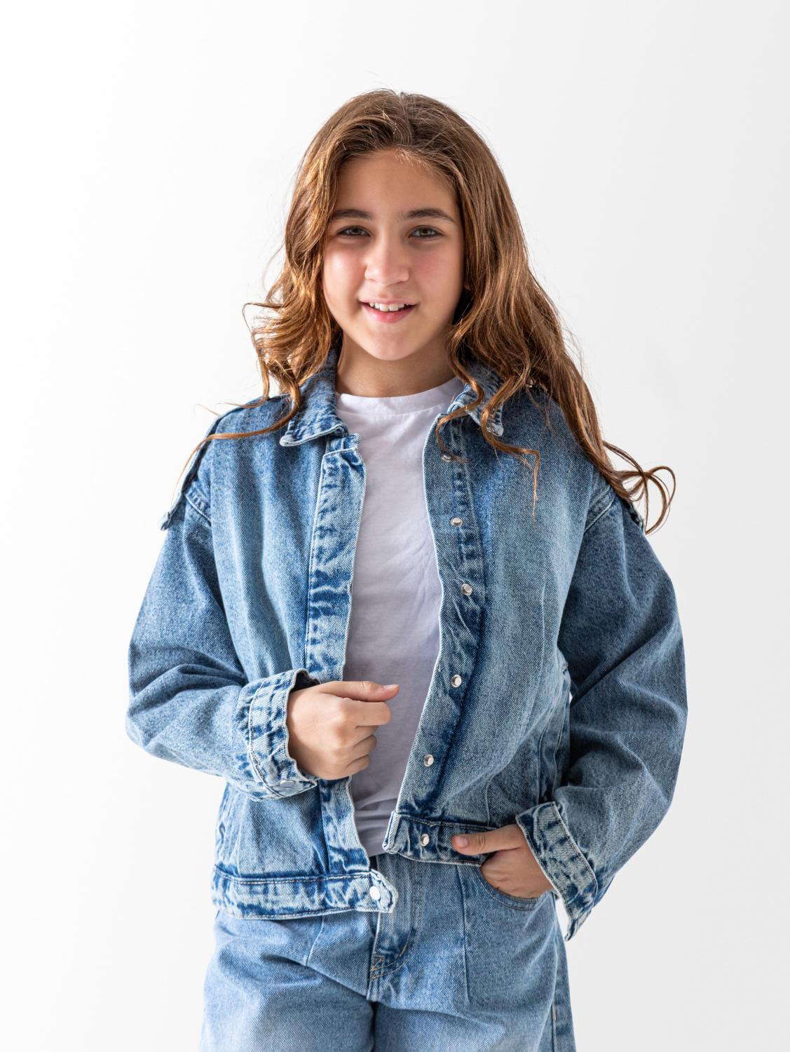 Ninos Kids storeGirls' Medium Denim JacketJacketsNINOS