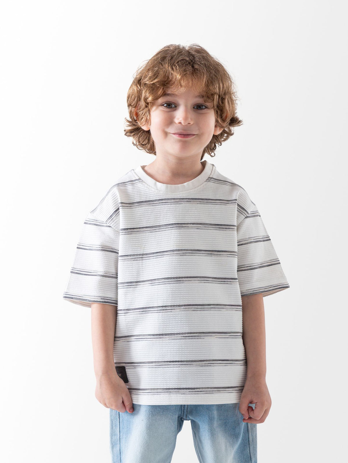 Ninos Kids storeHorizontal Striped T-ShirtT-ShirtsNINOS