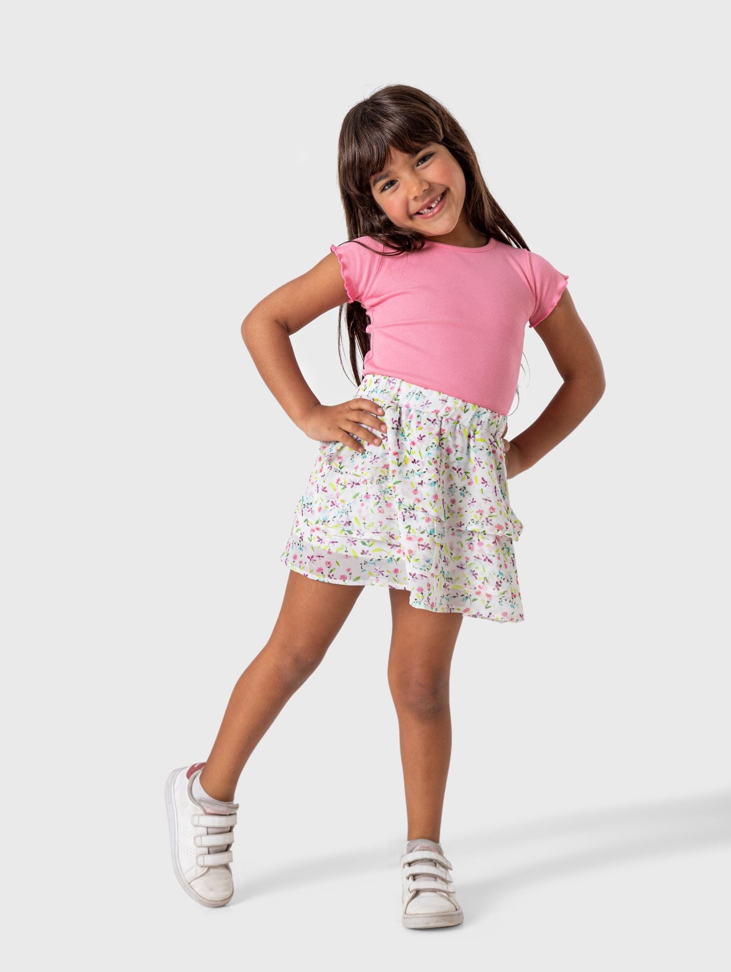 Ninos Kids storeFloral Skirt Setطقم خروجSplendor