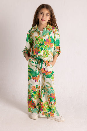 Floral Pant Set