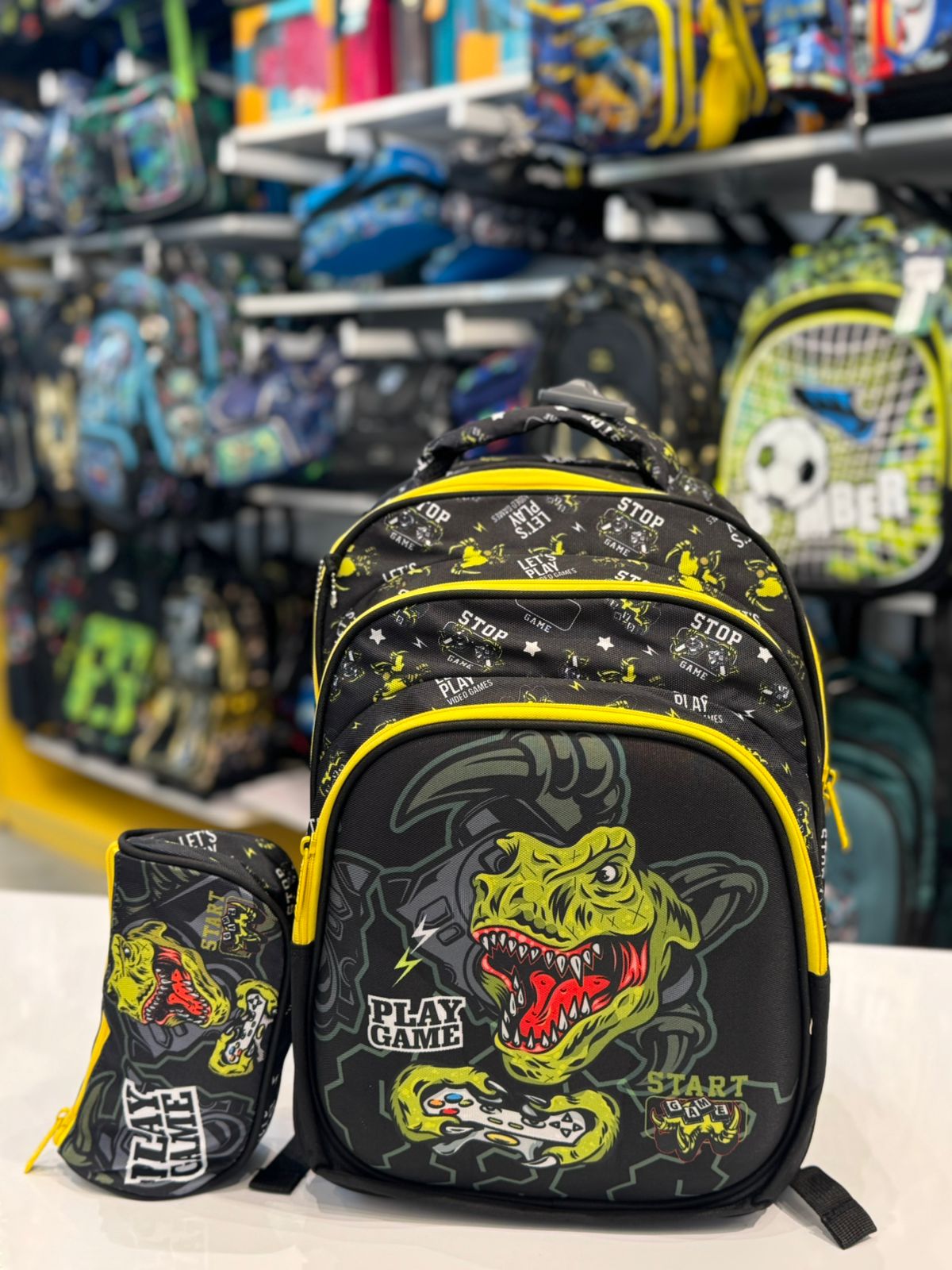 Ninos Kids storePlay Game 2PCS School BagBack Bag شنطه مدرسة ظهرJasmin