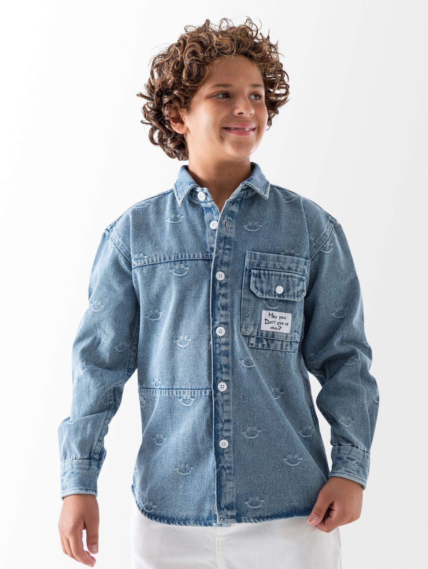 Ninos Kids storeSmile Jeans ShirtBoy ShirtsDIDUTTI
