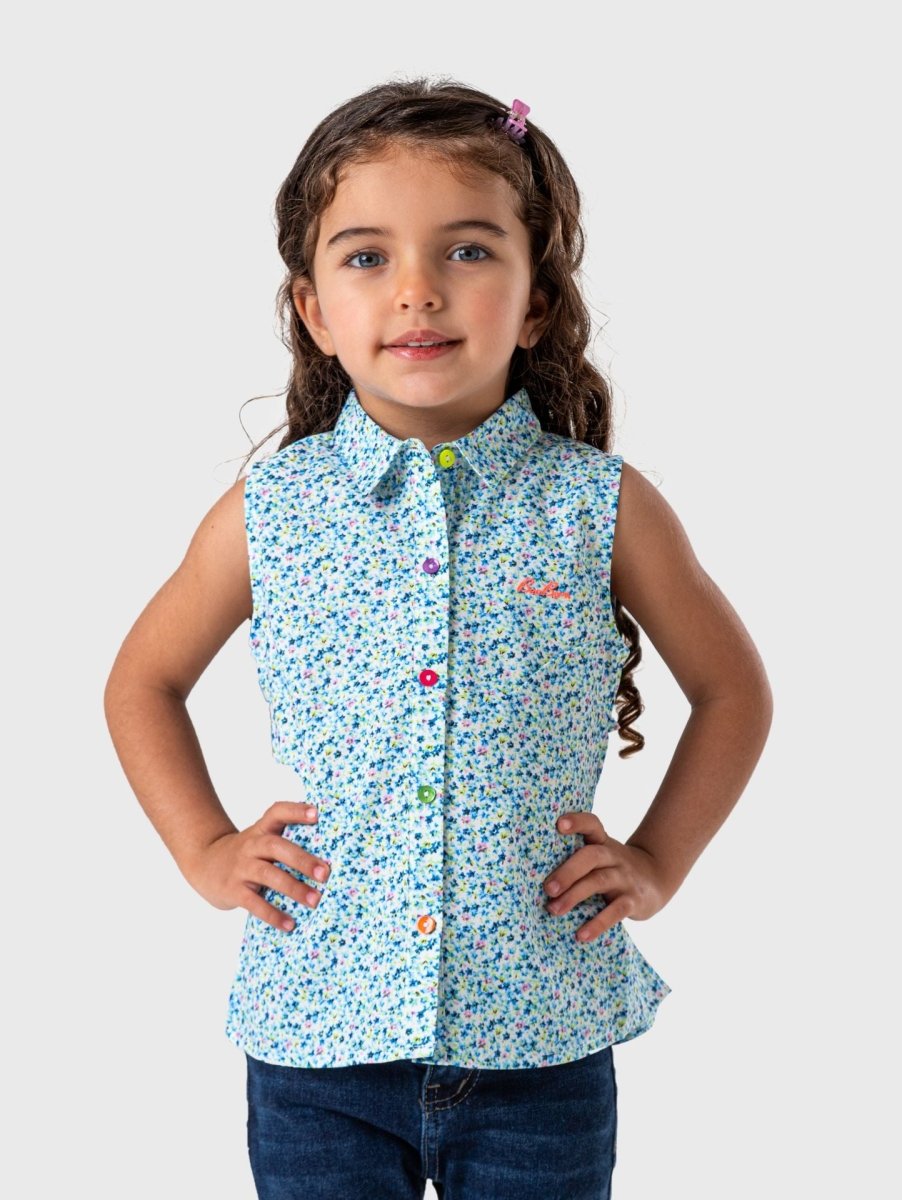 Ninos Kids storeFloral Cut BlouseGirl blouseBee Born