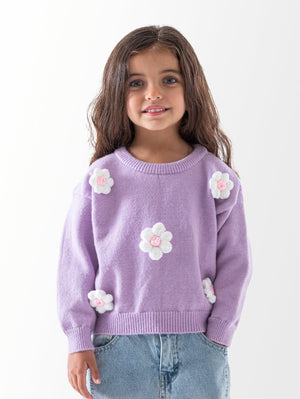 Ninos Kids storeFlower PulloverKnitwearMix