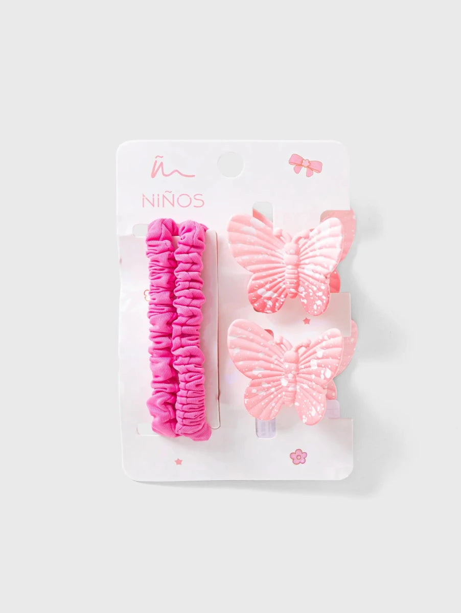 Ninos Kids storeButterfly Hair Clip & Headband SetHair AccessoriesNINOS