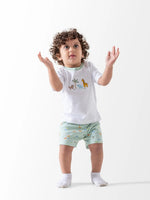 Ninos Kids storeAnimals Short Setطقم قطعتينBumber
