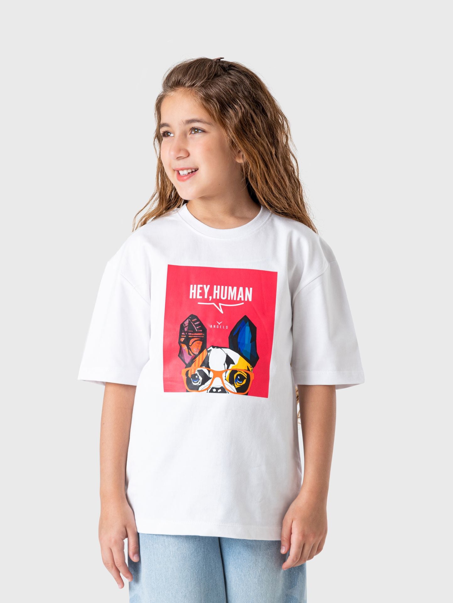 Ninos Kids storeHey Human T-ShirtT-ShirtsAngels
