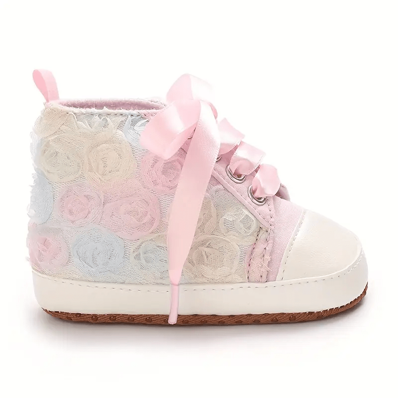 Ninos Kids storeFloral Soft ShoesSoftshoes (Early Walkers)Generic