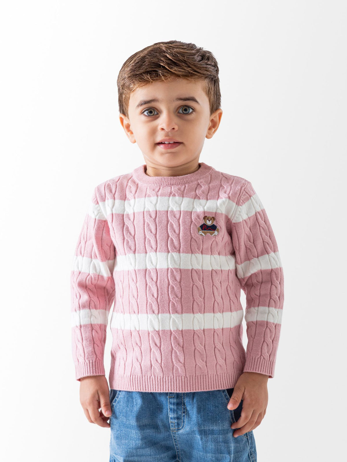 Ninos Kids storeBaby Boys' Kashmir Bear PulloverPulloversNINOS