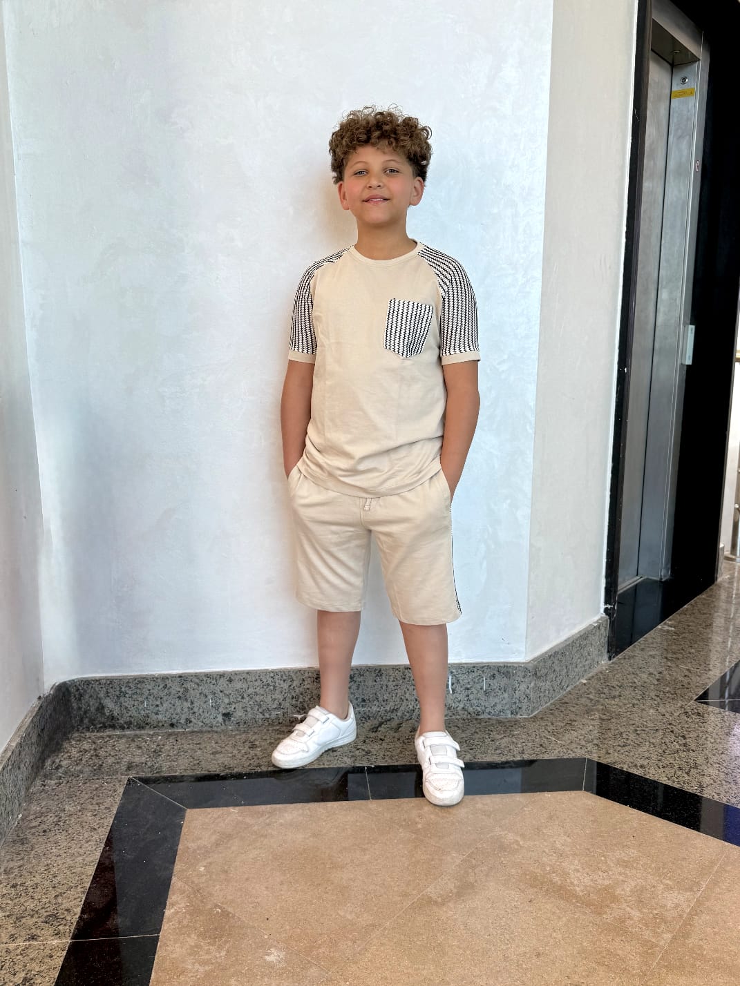 Ninos Kids storePocket Short Setطقم خروجNINOS