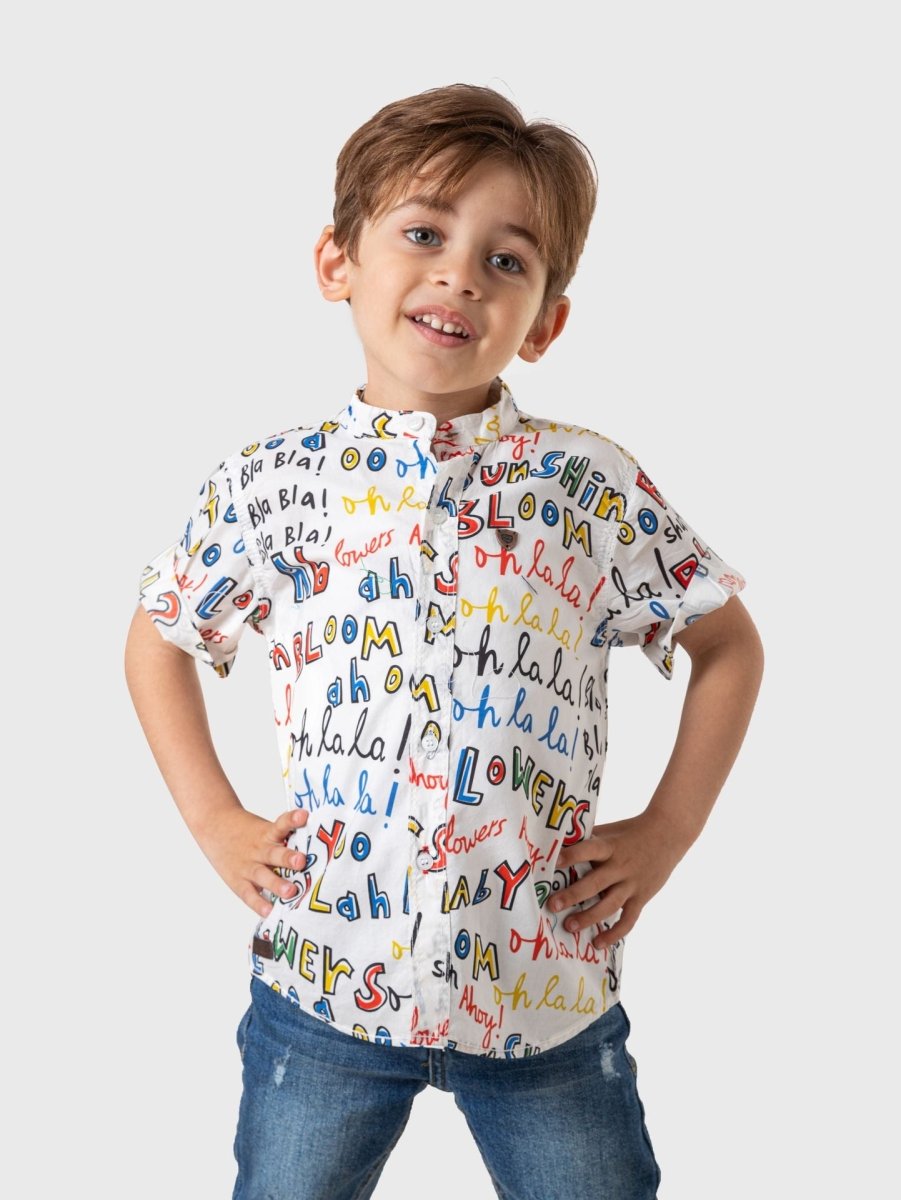 Ninos Kids storeLetters ShirtBoy ShirtsLucky Tucky