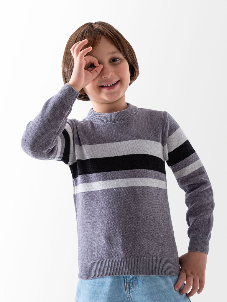 Ninos Kids storeStriped PulloverKnitwearNINOS