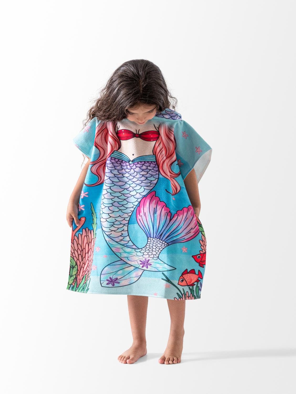 Ninos Kids storeMermaid PonchoCover Ups (كاش مايوه)Marvel