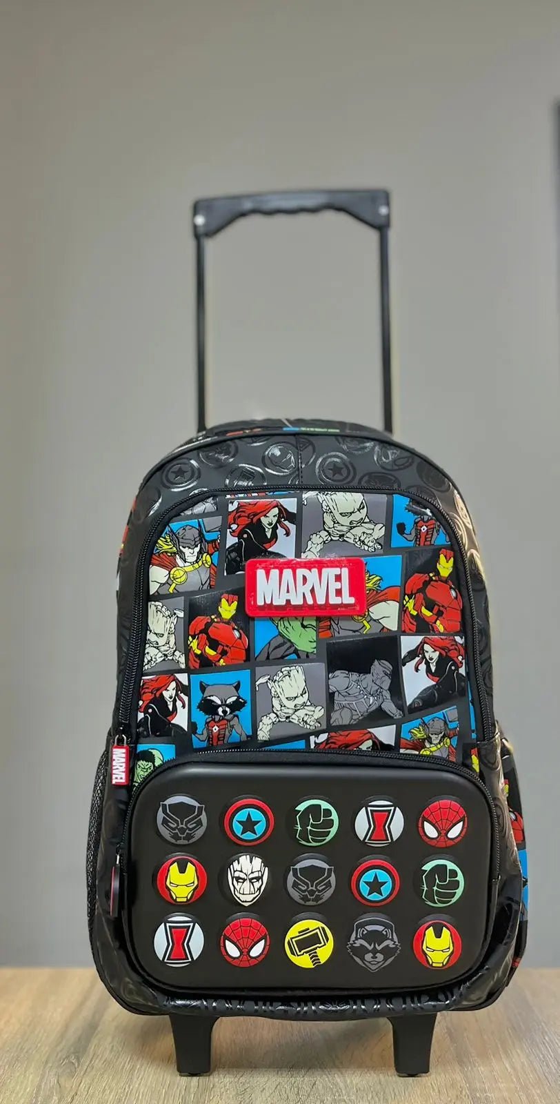 Ninos Kids storeMarvel Trolley BackpackTrolly Bag شنطه مدرسة ترولليGeneric