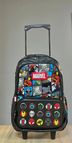 Ninos Kids storeMarvel Trolley BackpackTrolly Bag شنطه مدرسة ترولليGeneric