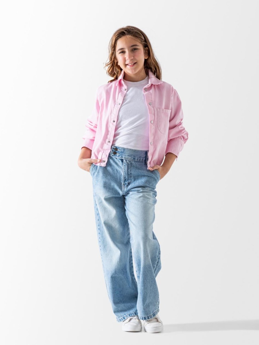 Ninos Kids storeGirls' Rose Gabardine JacketJacketsNINOS
