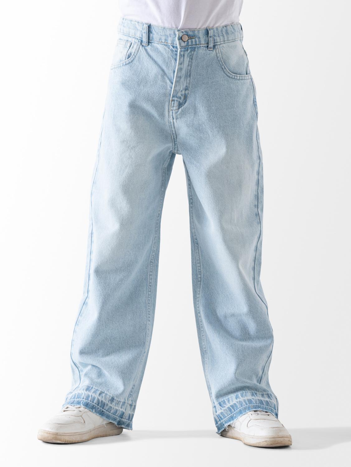 Wide Leg Jeans Pants