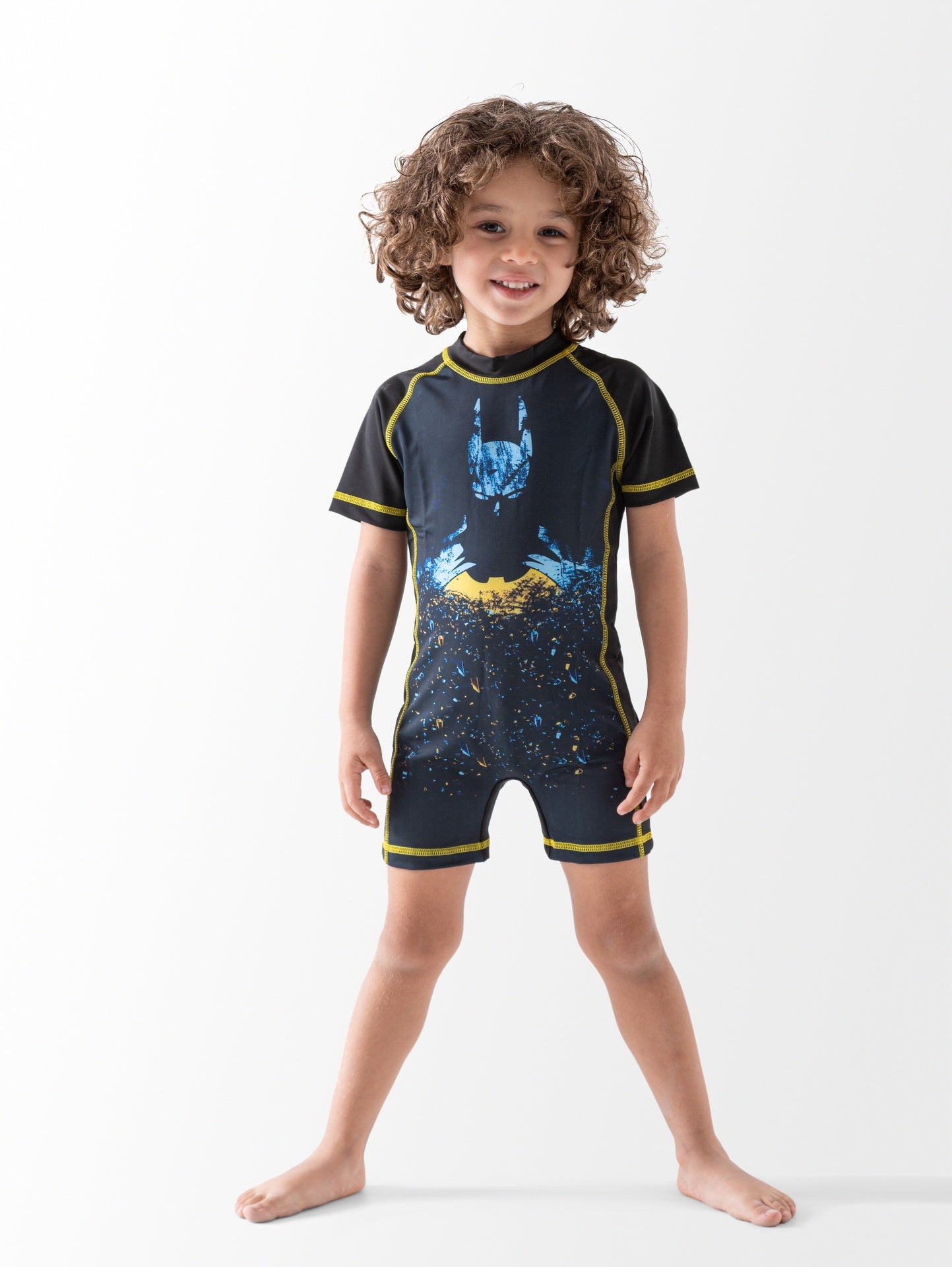 Ninos Kids storeBatman SwimsuitOne - Piece SwimwearI Wear