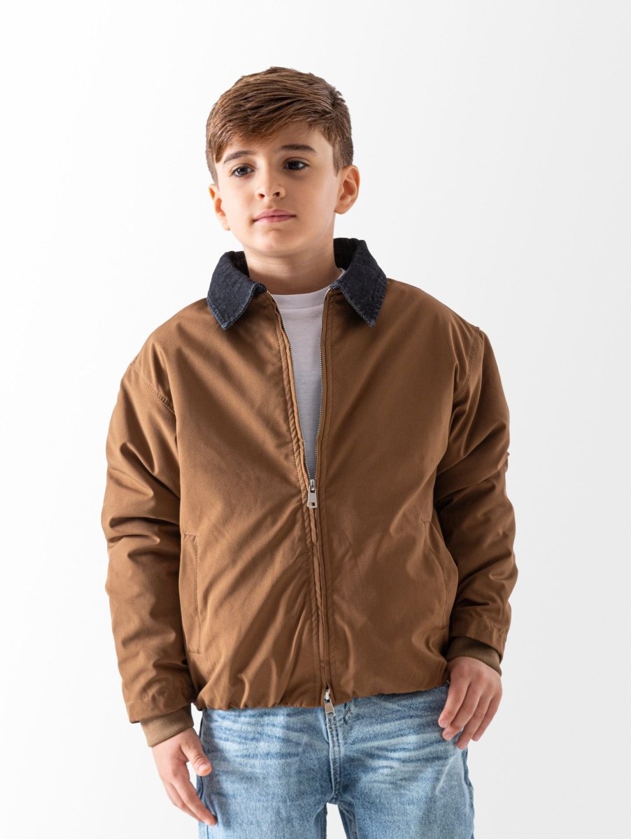 Ninos Kids storeContrast Collar Bomber JacketBomber JacketsNINOS